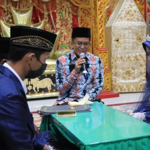 Jumat Barokah, Dito Dan Ayudia Menikah Di MPP Payakumbuh, Disaksikan Wawako Erwin Yunaz