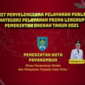 Luar Biasa! Pelayanan Prima DPMPTSP Kota Payakumbuh Raih Kategori A