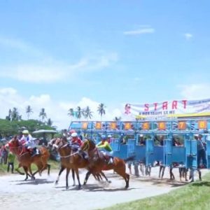 Sumbar PPKM Level 2, Pacu Kuda Di Payakumbuh Ditonton Via Media Sosial Dan TV Lokal, Tak Ada Penonton Di Lokasi Acara