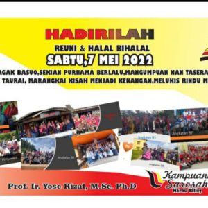 Jelang Reuni Akbar Lintas Angkatan SMP 3 (2) Payakumbuh Sudah Melebihi Target Peserta