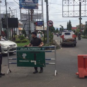 Antisipasi Lonjakan Arus Lalu Lintas Jelang Lebaran , Dishub Payakumbuh Lakukan Rekayasa Jalan