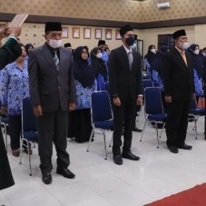 73 ASN Dilantik Wali Kota Di Balai Kota, Dipa Surya Persada Jabat Kepala Kantor Kesbangpol