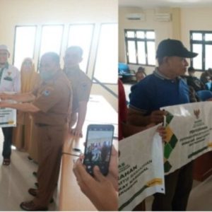Dinas Pendidikan Kota Payakumbuh Bersama Baznas Salurkan Zakat Untuk Mustahik