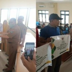 Bersinergi Dengan Baznas, Dinas Pendidikan Kota Payakumbuh Salurkan Zakat Untuk 25 Mustahik Di OPD