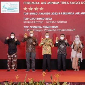 TOP BUMD Awards, Kota Payakumbuh Boyong 3 Penghargaan Sekaligus