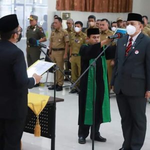 Setahun Dipegang PLT, Andree Algamar Dilantik Jadi Sekda Kota Padang Difinitif