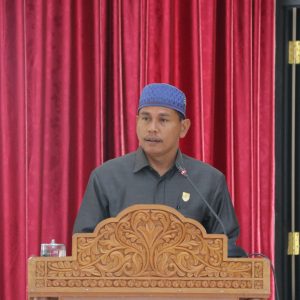 Pemandangan Umum Fraksi Nasdem Bintang Perjuangan Terhadap 3 Ranperda Dalam Rapat Paripurna