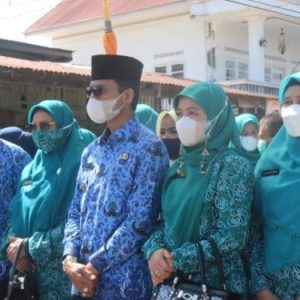 TP-PKK Nagari Mungka Disambangi Tim Penilai Provinsi
