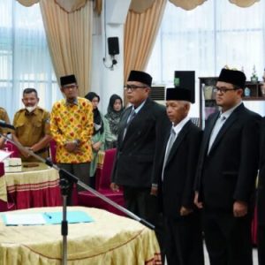 Pengurus Baznas 50 Kota Periode 2022-2027 Dilantik Bupati Safaruddin