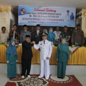 Sertijab Camat Kapur IX, Bupati Pesankan Terus Kembangkan Potensi Daerah