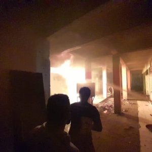 2 Kios Terbakar Di Pasar Ibuh