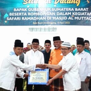 Pemprov Sumbar Kucurkan 82.8 Milyar, Bupati Safaruddin “Alhamdulillah”