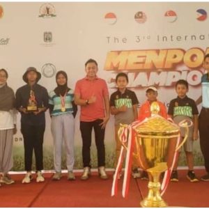 Tiga Pemain Golf Sultra Berhasil Kuasai Podium Dalam Ajang Internasional Junior Golf Championship 2022