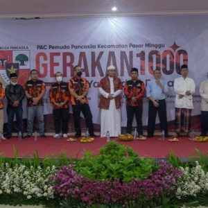 PAC Pemuda Pancasila Pasar Minggu Sukses Gelar Program Gerakan 1000 Anak Yatim dan Dhuafa