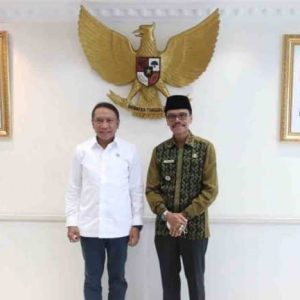 Bupati Safaruddin: Rehab GOR Singa Harau Didukung Menpora
