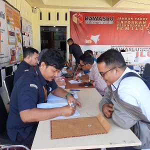 Pendaftaran Panwaslu Kecamatan di Pessel Ditutup, Bawaslu Terima 508 Berkas Pelamar