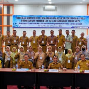 Pemko Payakumbuh Gelar Pelatihan PBJ