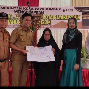 Pemko Payakumbuh Sambut Kedatangan 125 Jemaah Haji