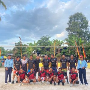 Sempat Mati Suri, Iven Voli Ball Kembali Bergeliat Di Kelurahan Sapaku