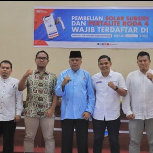 PT. Pertamina Sumbar Sosialisaikan Pendaftaran Penggunaan BBM Subsudi  Kepada Pemko Payakumbuh