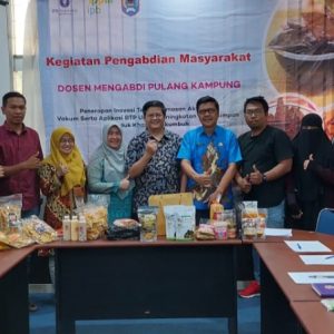 Melalui Program Dosen Mengabdi Pulang Kampung, Pelaku UMKM Kota Payakumbuh Dapat Ilmu Dari Dosen IPB