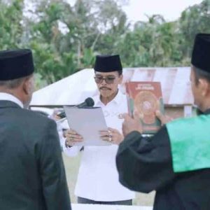 Bupati Safaruddin Hadiri Sertijab Wali Nagari Maek