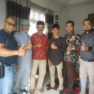 Edward DF Sambangi Kafilah MTQ XL Payakumbuh Timur di Rumah JL Dt. Asa Batuah