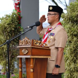 Jadi Pembina Upacada Hari Pramuka Ke 61, Ini Pesan Kakak Rida Ananda