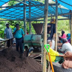 Tekan Inflasi, Kelompok Tani PCI Sapaku Produksi Pupuk Organik Murah