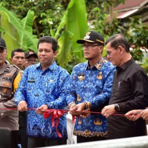 Pj.Wali Kota Resmikan Jembatan Kemuning
