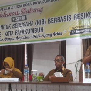 Usai Ikut Sosialisasi, Pelaku UMKM di Kota Payakumbuh Bawa Pulang NIB
