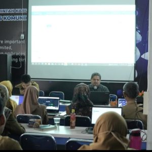 TINGKATKAN KOMPETENSI TI, DISKOMINFO LIMAPULUH KOTA GELAR BIMTEK SERVER DAN FIREWALL