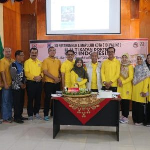 DUO SAFARUDDIN DAN RIDA ANANDA KOMPAK HADIRI HUT KE-72 IDI, TERIMA KASIH DOKTER