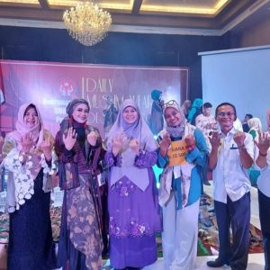 ELVI, DESAINER MUDA LIMAPULUH KOTA JUARA I DAILY MUSLIM WEAR CONTEST SUMBAR 2022