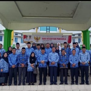 BANGKIT BERGERAK BERSAMA PANCASILA, UPACARA HARI KESAKTIAN PANCASILA KHIDMAT