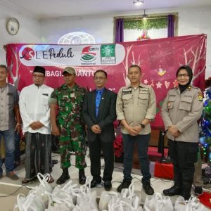 SLE Peduli, Berikan Bantuan Sembako dan Ikut Mengamankan Natal 2022
