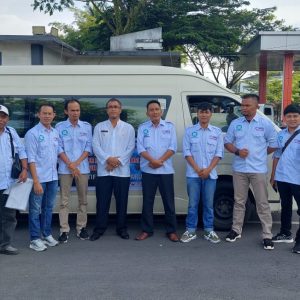 Sebelum Rombongan SMSI Luak 50 Berangkat, Minta Pamit Ke Pj. Walikota Rida Ananda