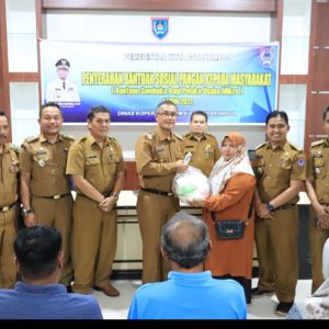Ribuan Paket Sembako Dan BLT Usaha Mikro Mulai Disalurkan Pemko Payakumbuh