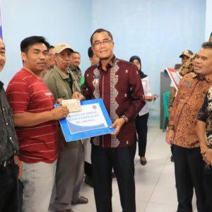 Ojek Dan Supir Angkot Dapat Bansos Dari Pj. Wali Kota Rida Ananda