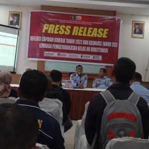 Inilah Pencapaian Kinerja Lapas IIA Bukittinggi Selama Tahun 2022 hingga Resolusi Tahun 2023