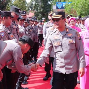 Penuh Haru, Polres Payakumbuh Gelar Tradisi Welcome And Farewell Parade