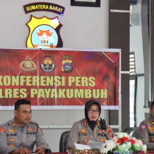 Polres Payakumbuh Gelar Press Release Penanganan Balap Liar