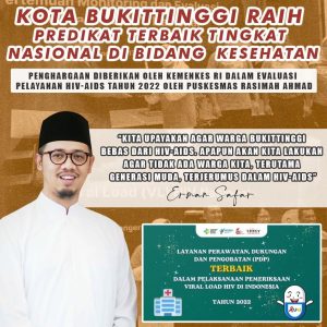 Pemko Bukittinggi Kembali Raih Penghargaan Nasional di Bidang Kesehatan