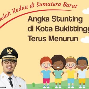 Turun, Angka Stunting Bukittinggi Terendah Kedua di Sumbar