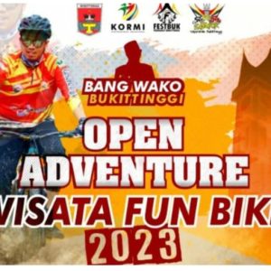 Pemko Bukittinggi Melaui Dispora Gelar Open Adventure Wisata Fun Bike 2023