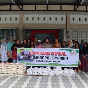 Sambut Bulan Suci Ramadhan, Primkoppol Syariah Polres Payakumbuh Salurkan Bantuan Untuk Masyarakat