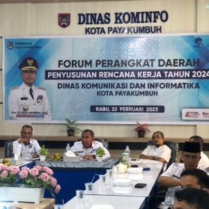 Sampaikan Renja 2024, Diskominfo Gelar FPD dan FKP Tahun 2023