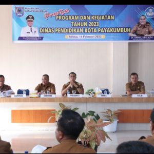 Wako Rida Ananda Rapat Dengan Insan Pendidikan, Ingatkan Serapan Anggaran