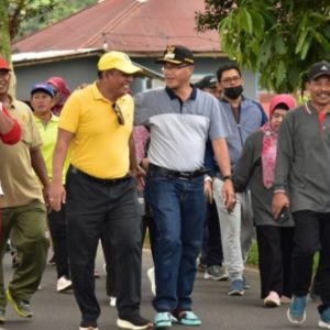 HUT Payakumbuh Selatan Ke XIV Diwarnai Jalan Santai