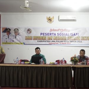 Tingkatkan Pemahaman Produsen Data dan Wali Data, Diskominfo Limapuluh Kota Gelar Sosialisasi Metadata Statistik dan Kode Referensi